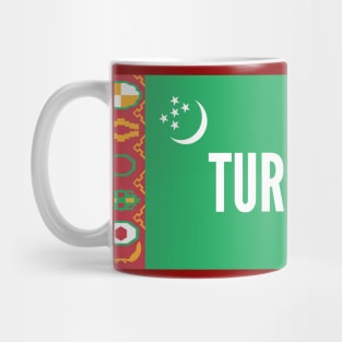 Turkmenistan Flag Mug